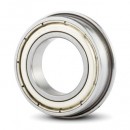 Ball Bearing with Flanged Metal 